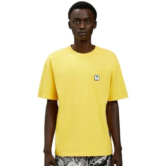 Palm Angels Yellow PXP Palm Patch T-shirt - Small, Authentic 🇮🇹 - Picture 2 of 16